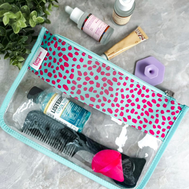 Teal Cheetah - Perfect Pouch™