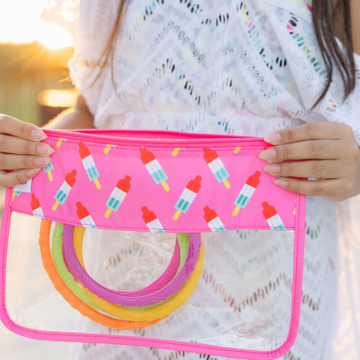 Perfect Pouch™- Bomb Pops Zippered Pouch