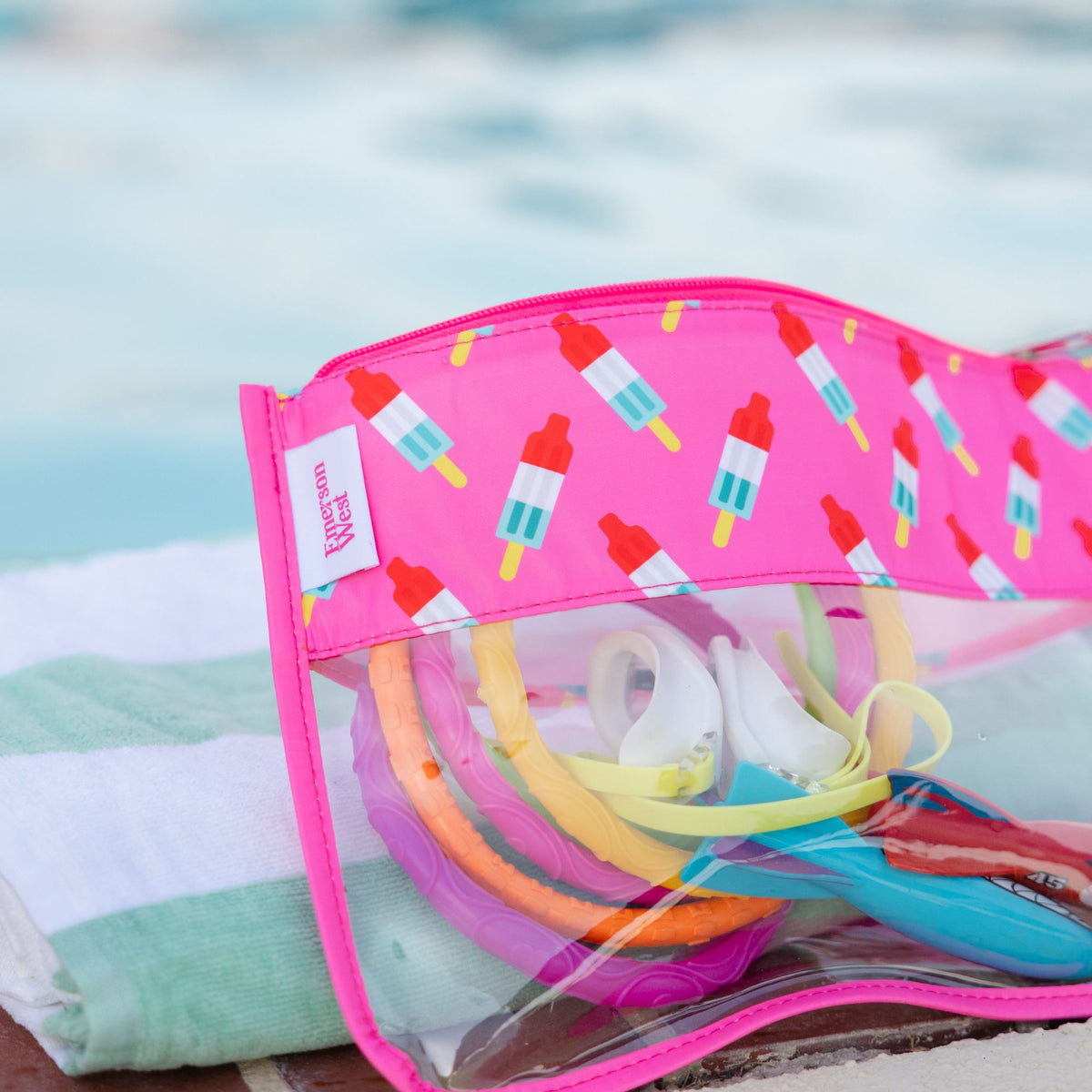 Perfect Pouch™- Bomb Pops Zippered Pouch