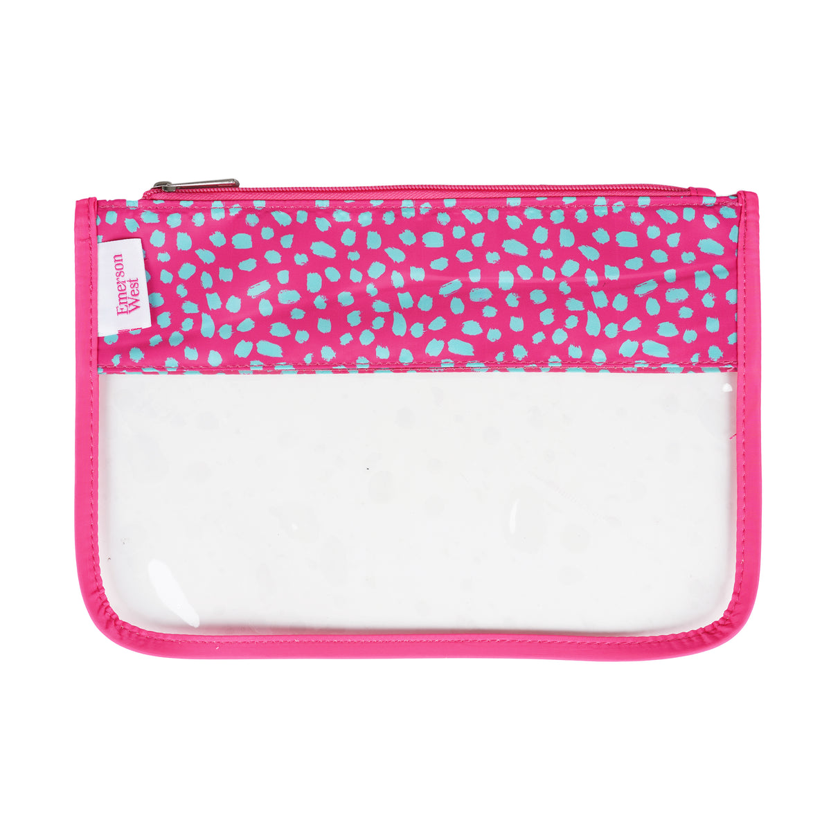 Perfect Pouch™- Pink Cheetah Zippered Pouch