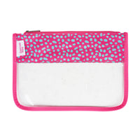Perfect Pouch™- Pink Cheetah Zippered Pouch