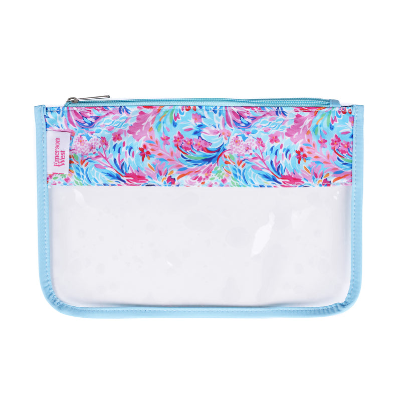 Perfect Pouch™ - Resort Blooms Zippered Pouch