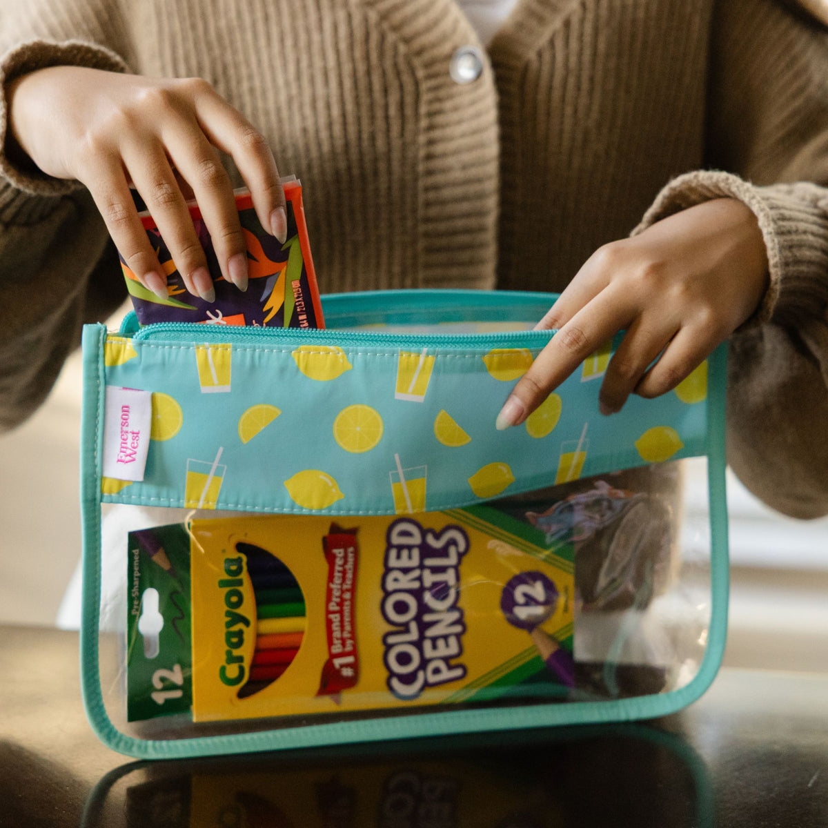 Perfect Pouch™- Lemonade Zippered Pouch