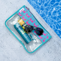 Perfect Pouch™- Flamingo Floats Zippered Pouch (Copy)