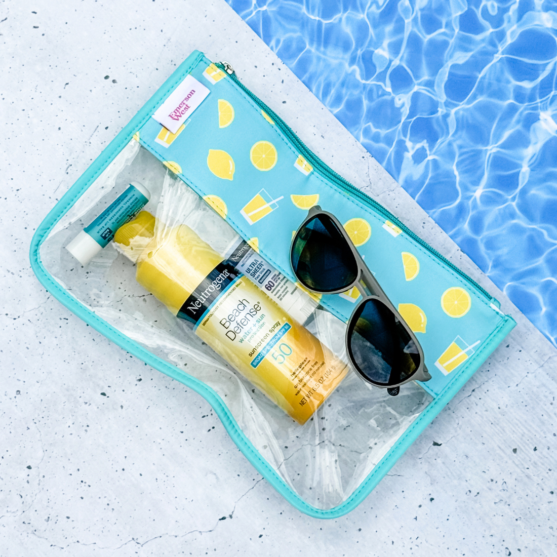 Perfect Pouch™- Lemonade Zippered Pouch