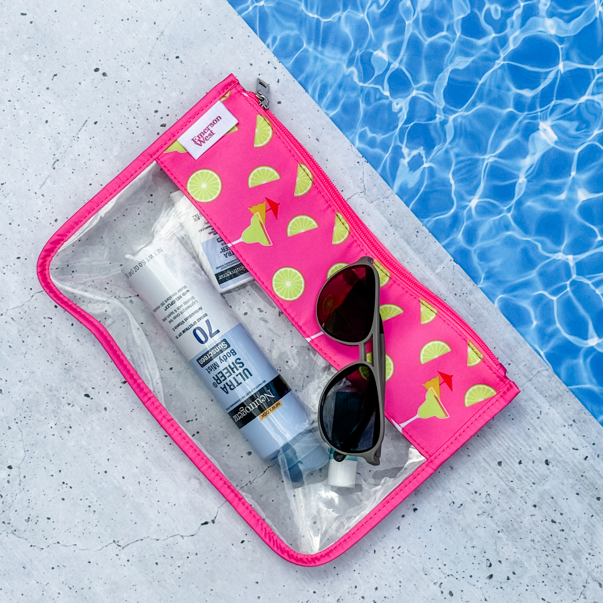 Perfect Pouch™- Margaritas Zippered Pouch