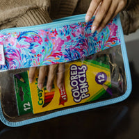 Perfect Pouch™ - Resort Blooms Zippered Pouch