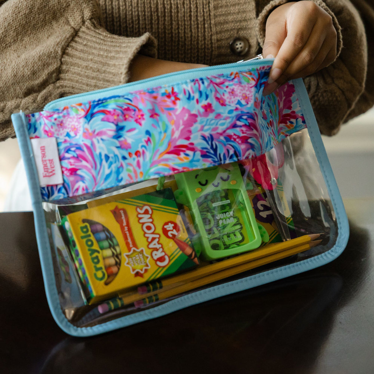 Perfect Pouch™ - Resort Blooms Zippered Pouch